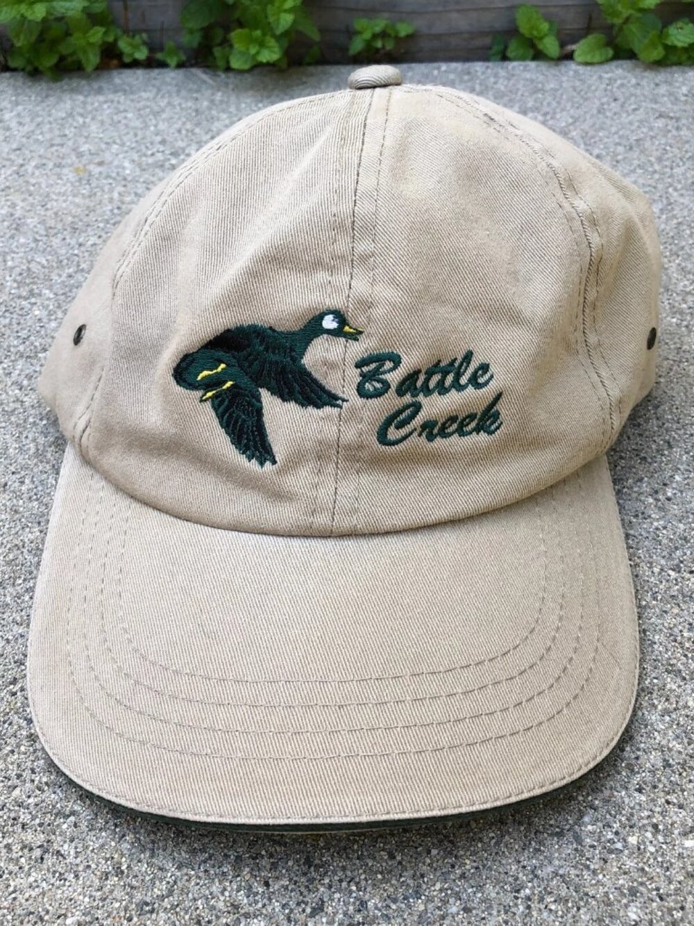 VTG YOUNGAN HAT YA Battle Creek Michigan Hat Men's One Size Adjustable Cap